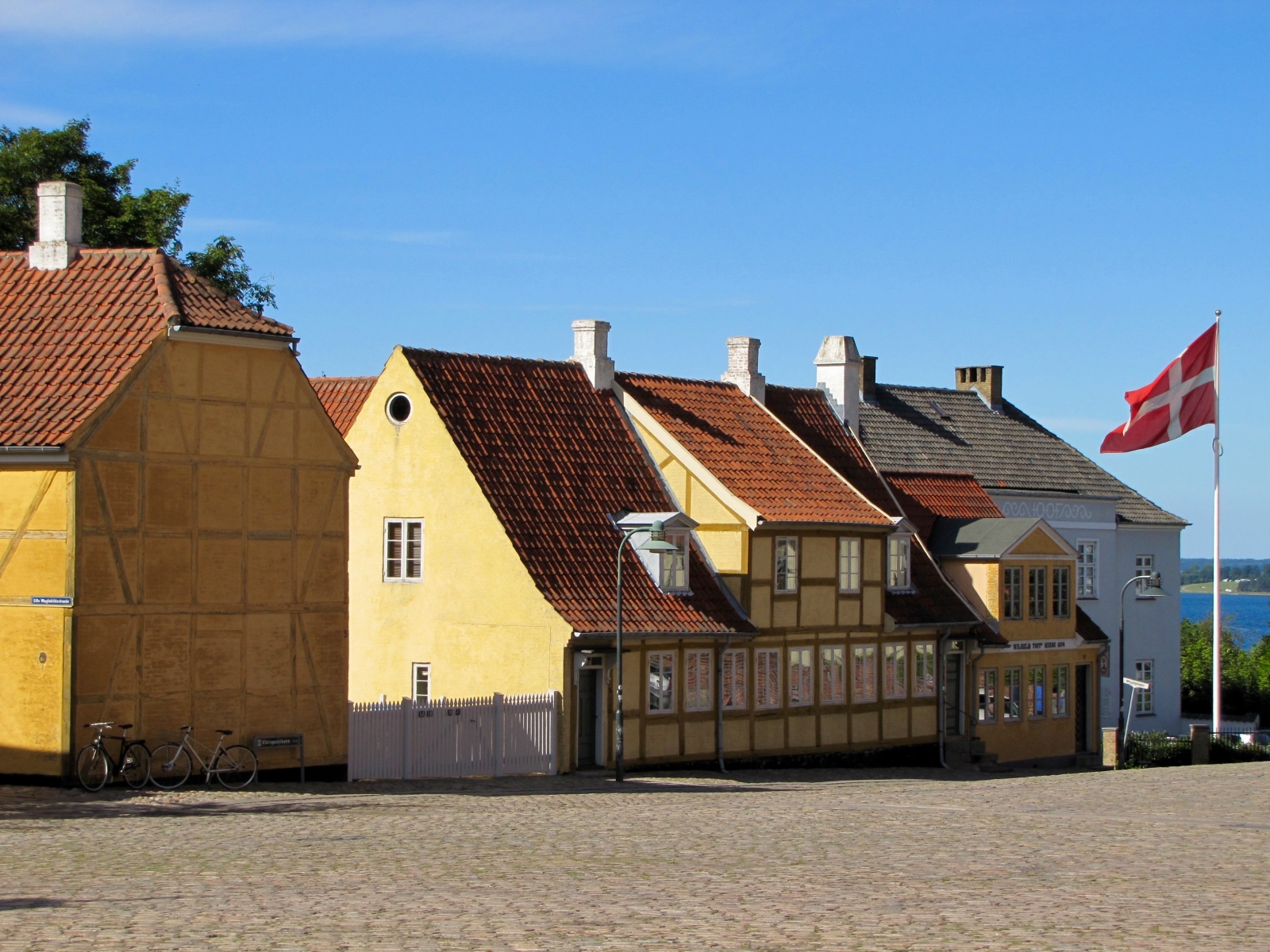 Roskilde and its fjord