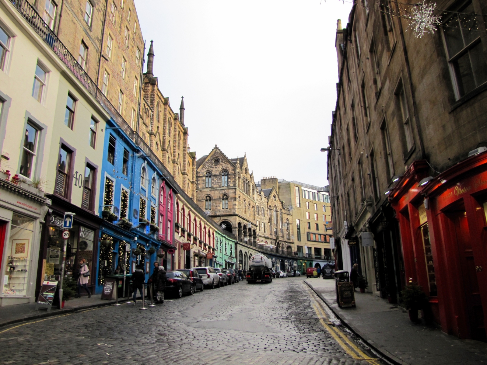 New year in Edinburgh